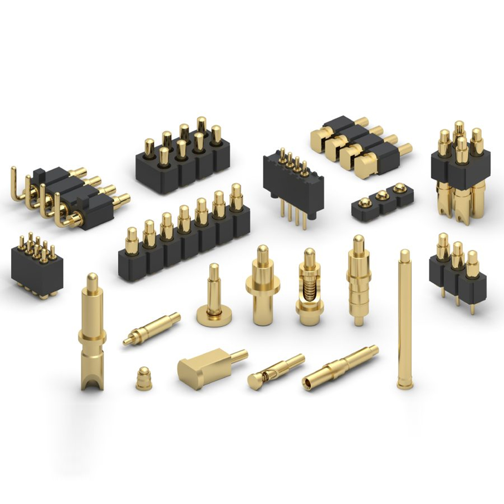 pogopin彈簧針連接器加工 工業(yè)設(shè)備PIN針